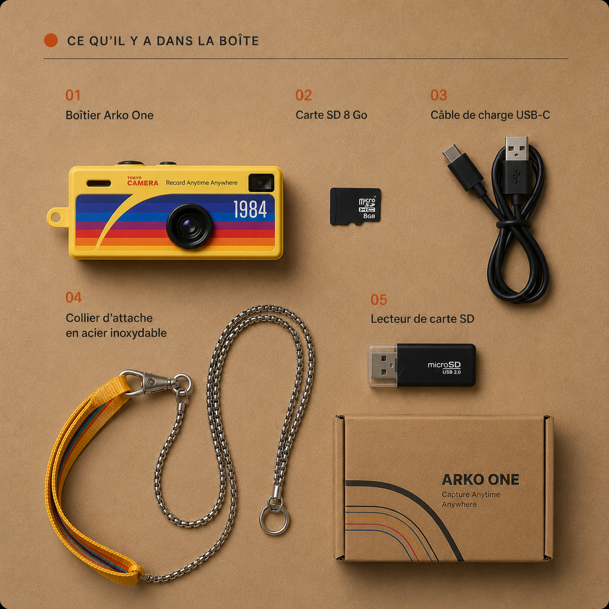 Mini Caméra Rétro