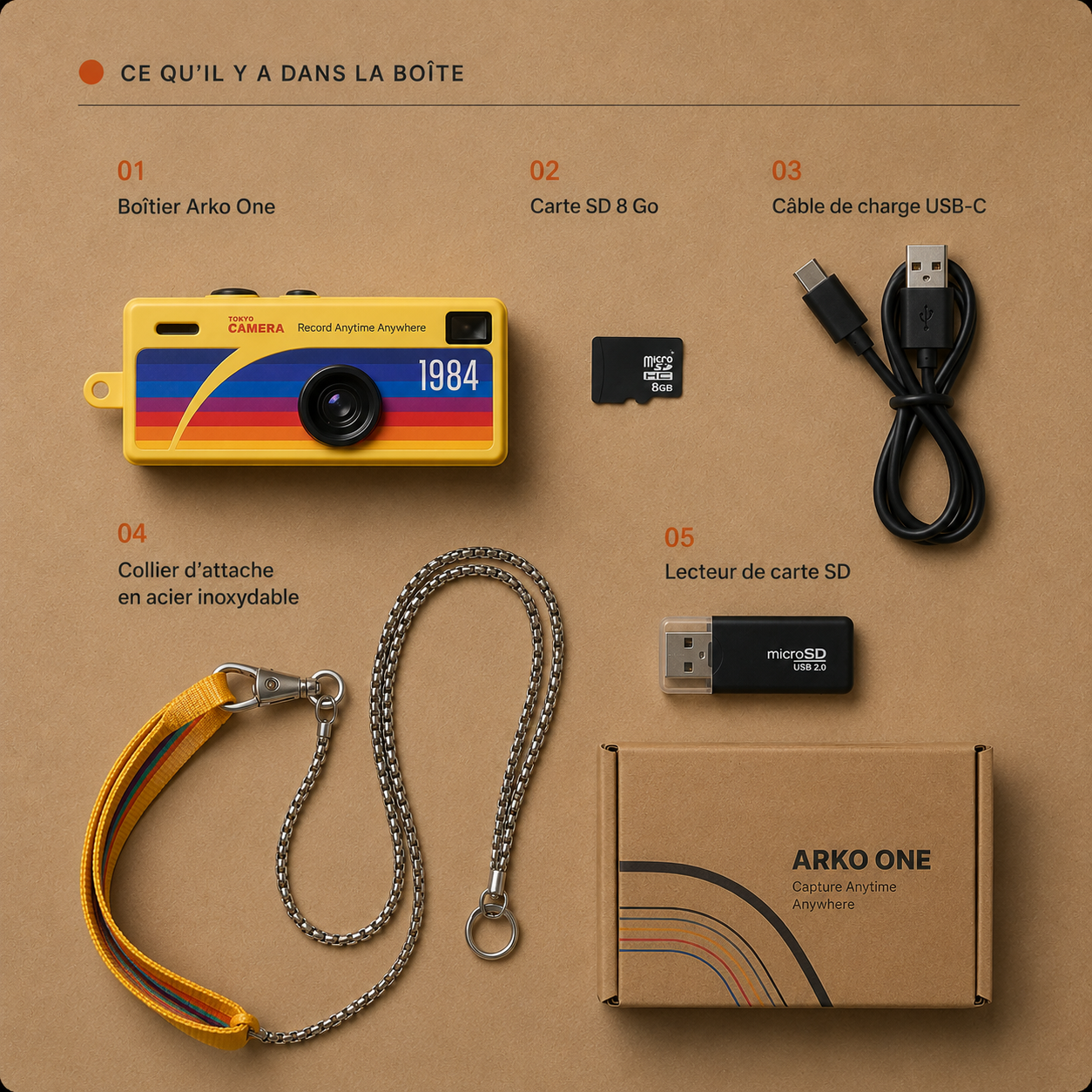 Mini Caméra Rétro